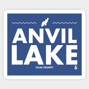 Vilas County, Wisconsin - Anvil Lake Sticker